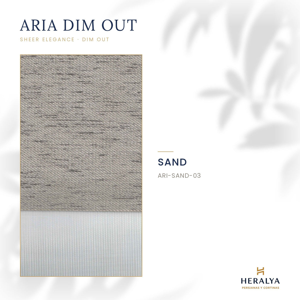 Persiana Sheer Elegance Dim Out Aria