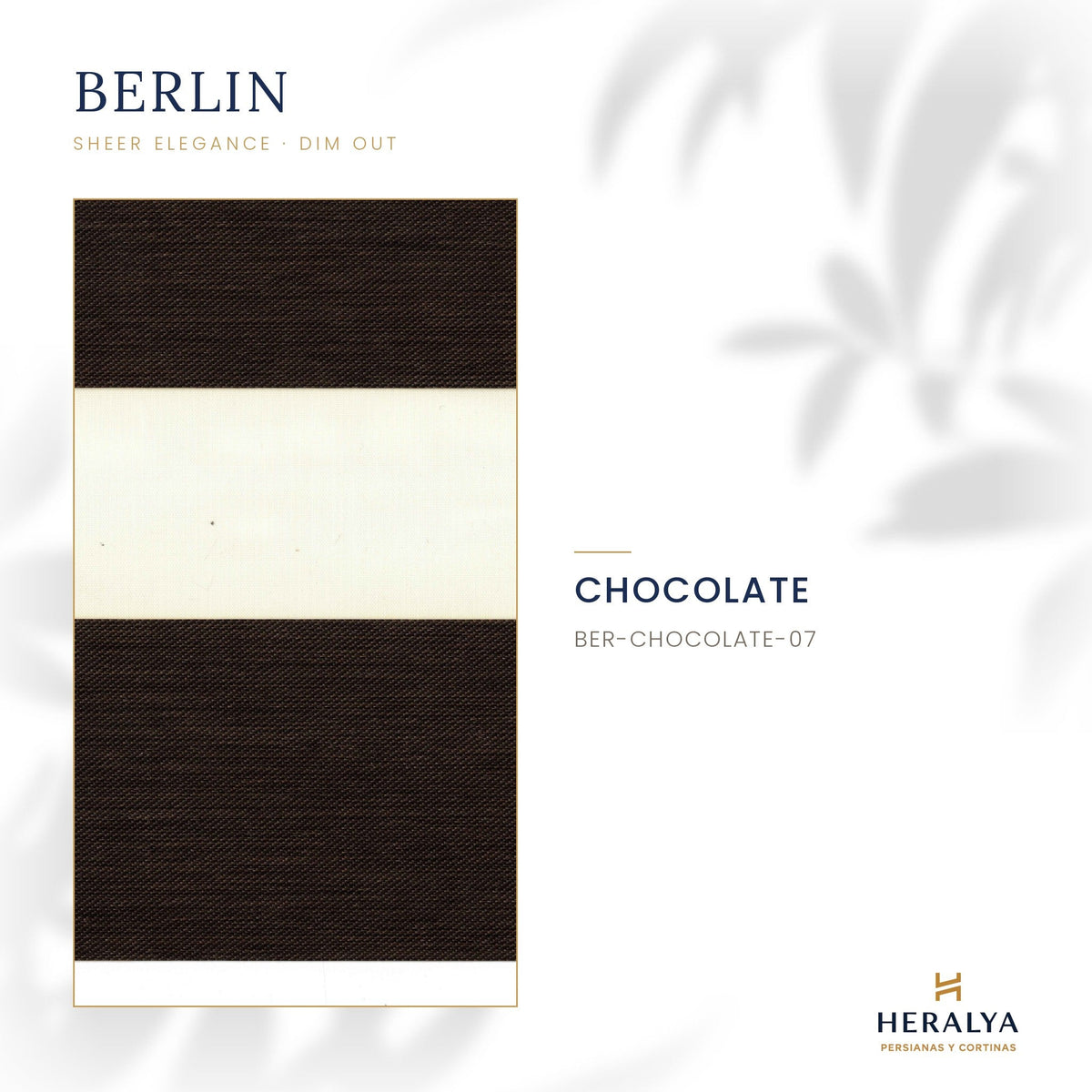 Persiana Sheer Elegance Dim Out Berlín