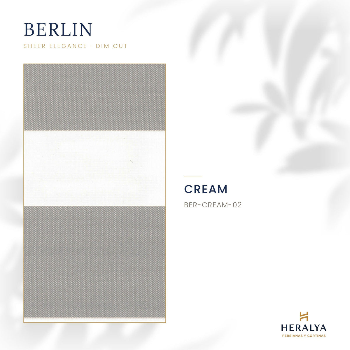 Persiana Sheer Elegance Dim Out Berlín