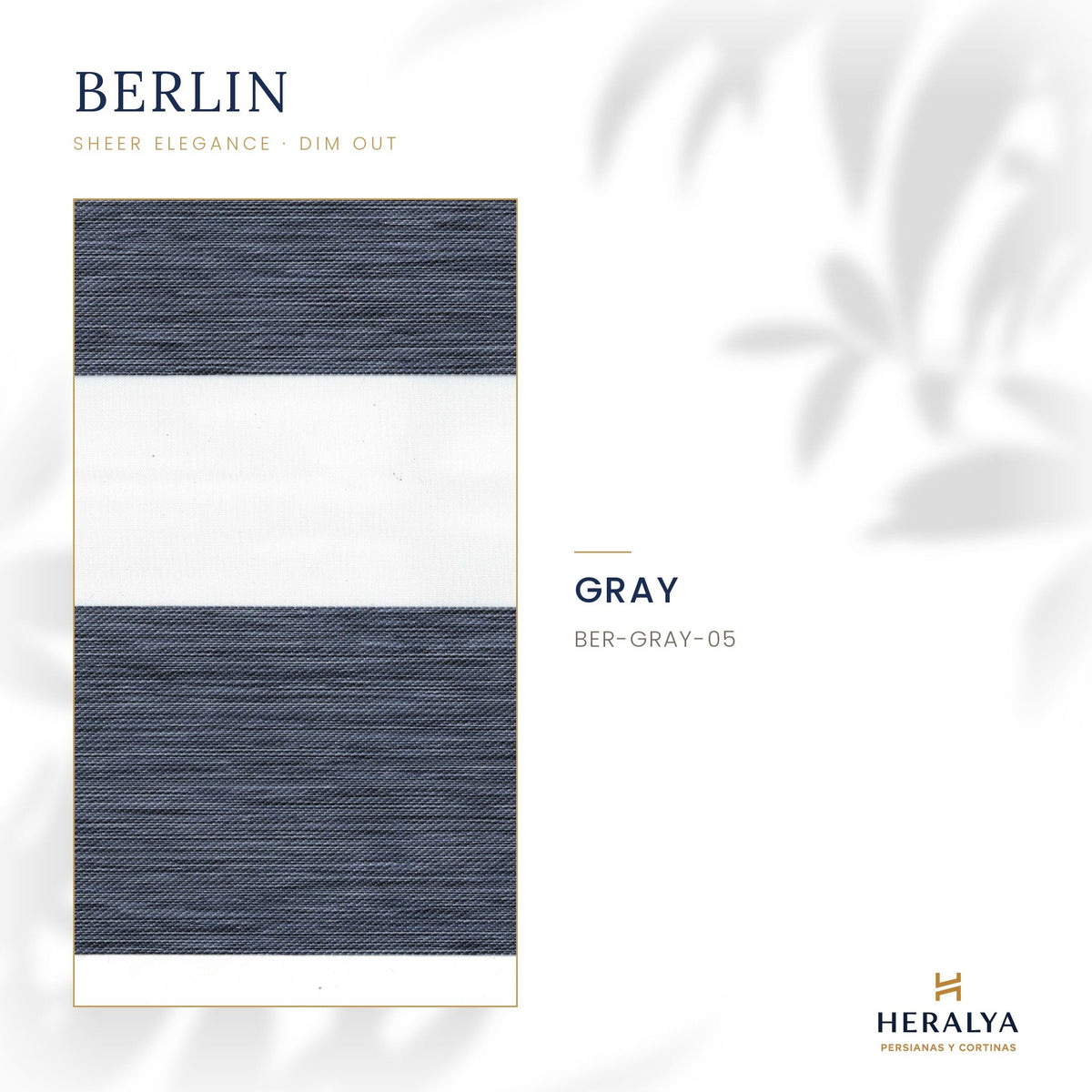 Persiana Sheer Elegance Dim Out Berlín