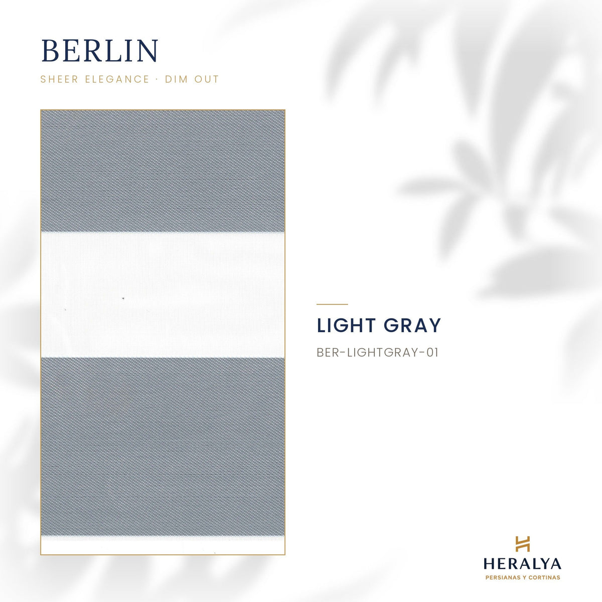Persiana Sheer Elegance Dim Out Berlín
