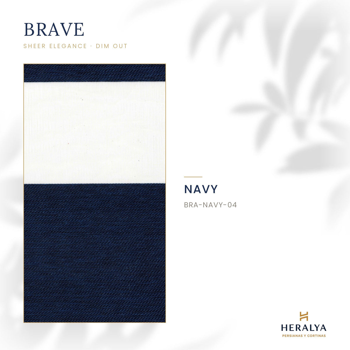Persiana Sheer Elegance Dim Out Brave