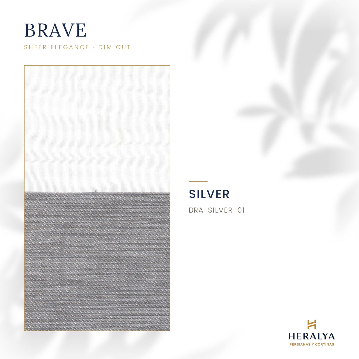 Persiana Sheer Elegance Dim Out Brave