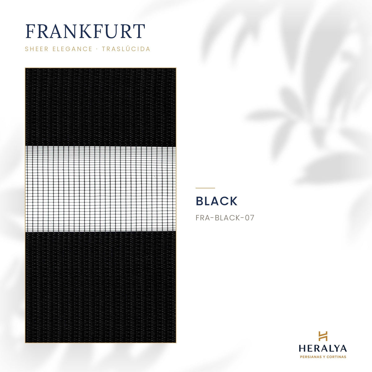 Persiana Sheer Elegance Traslúcida Frankfurt