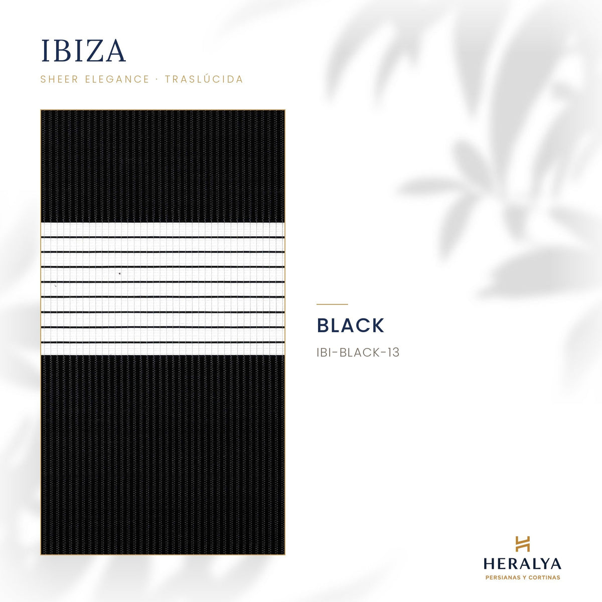 Persiana Sheer Elegance Traslúcida Ibiza