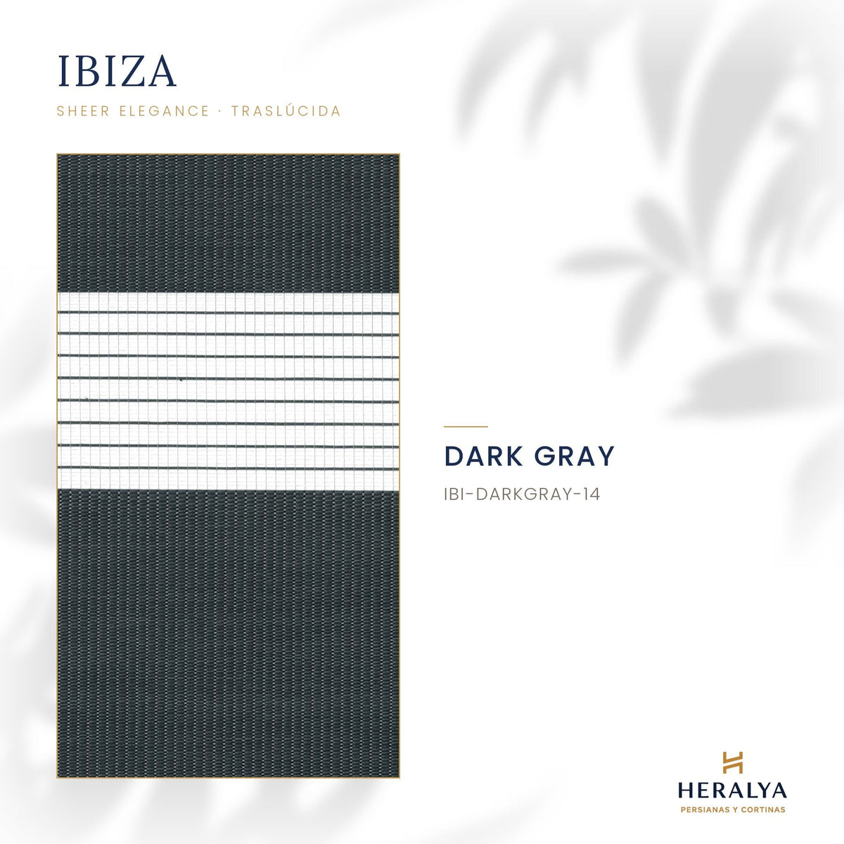 Persiana Sheer Elegance Traslúcida Ibiza
