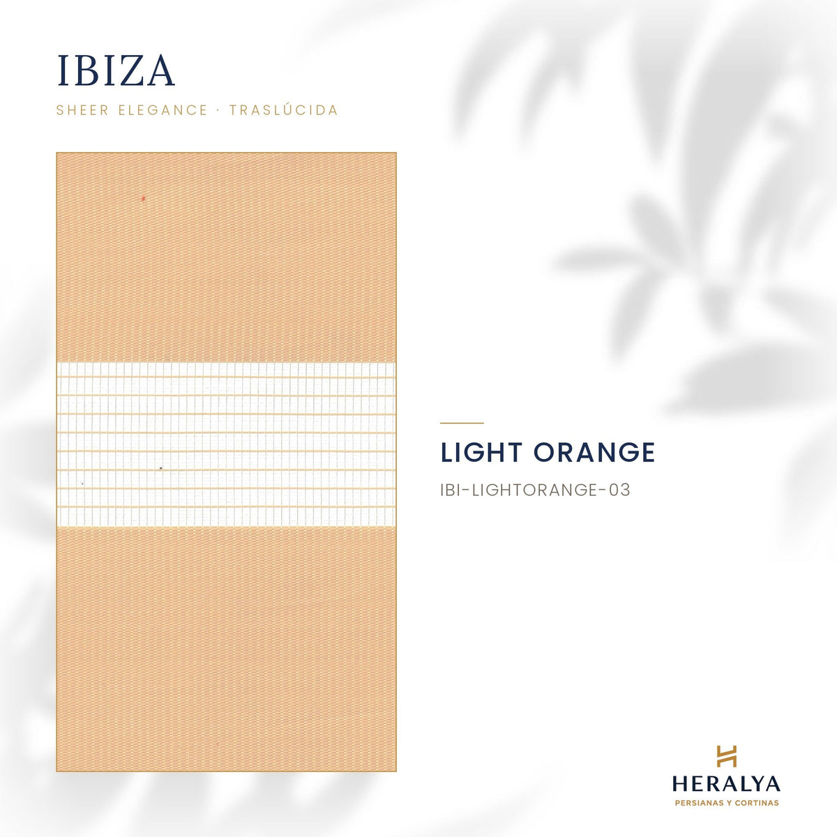 Persiana Sheer Elegance Traslúcida Ibiza