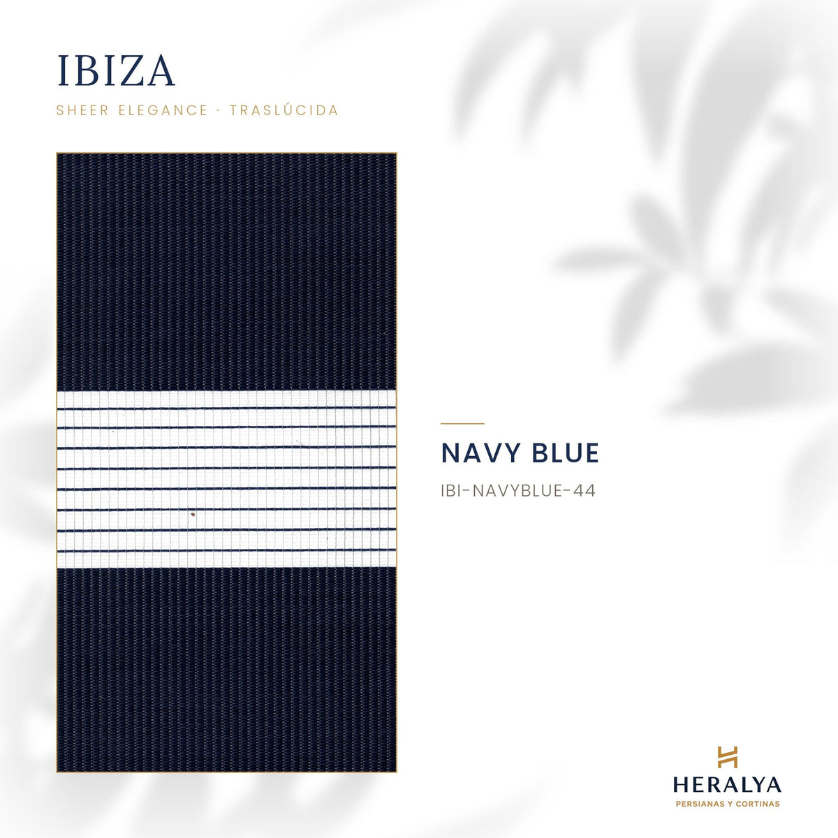 Persiana Sheer Elegance Traslúcida Ibiza