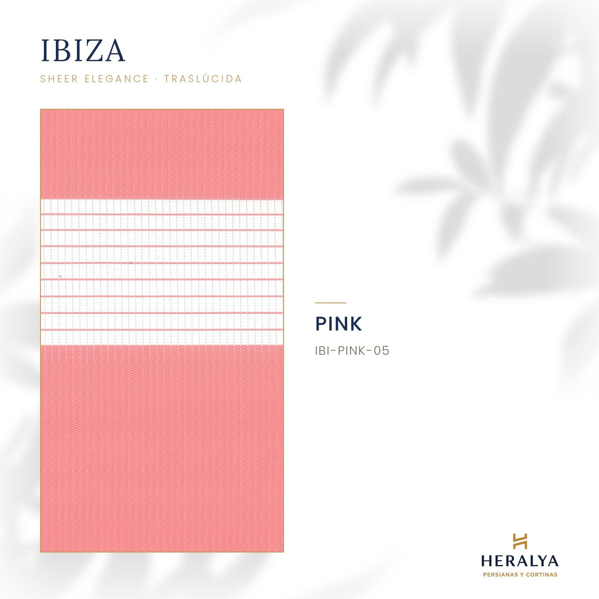 Persiana Sheer Elegance Traslúcida Ibiza
