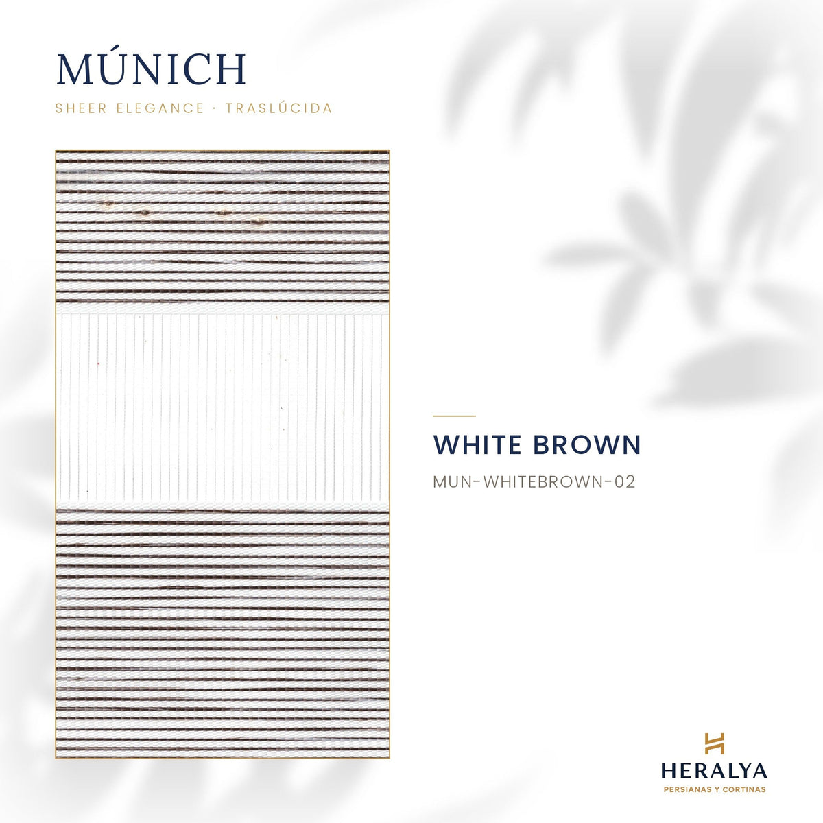 Persiana Sheer Elegance Traslúcida Múnich