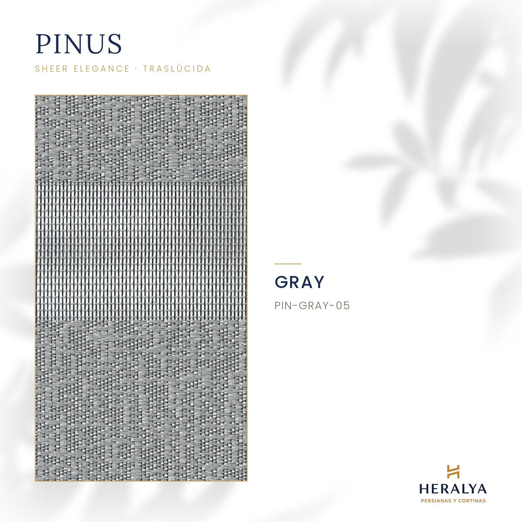 Persiana Sheer Elegance Traslúcida Pinus