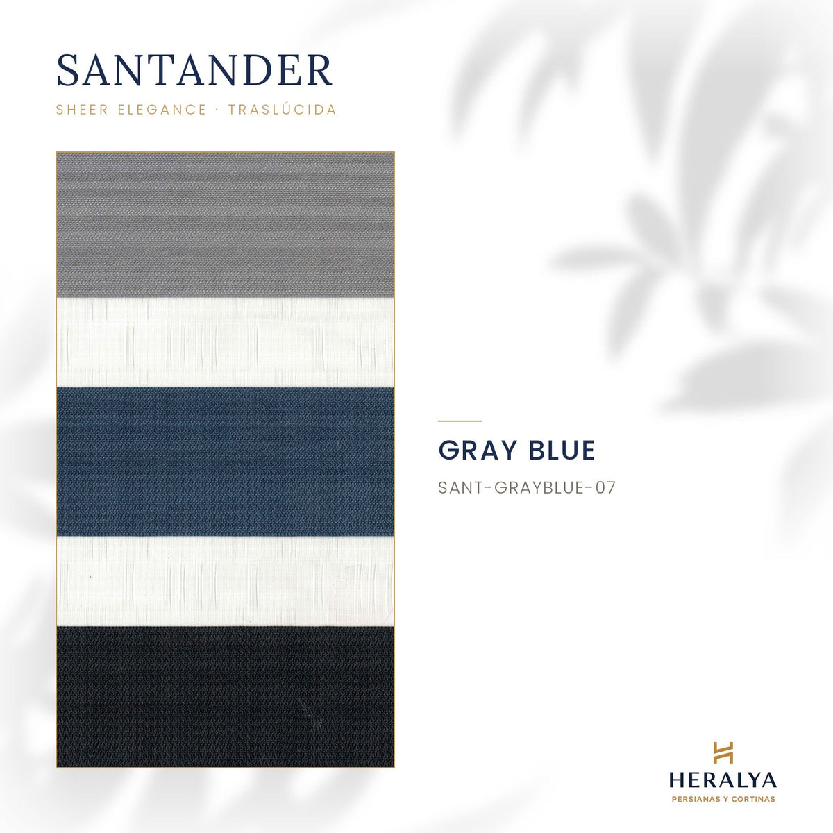 Persiana Sheer Elegance Traslúcida Santander