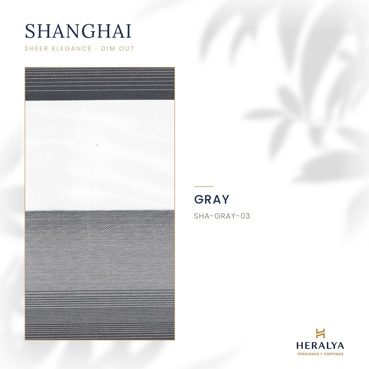 Persiana Sheer Elegance Dim Out Shanghái