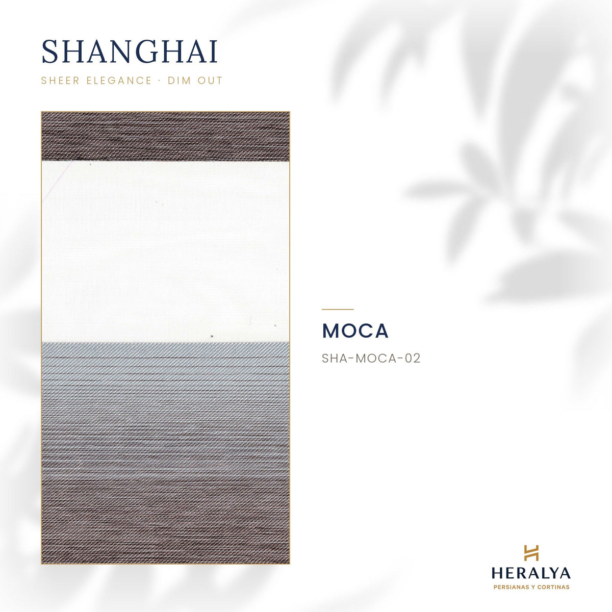 Persiana Sheer Elegance Dim Out Shanghái
