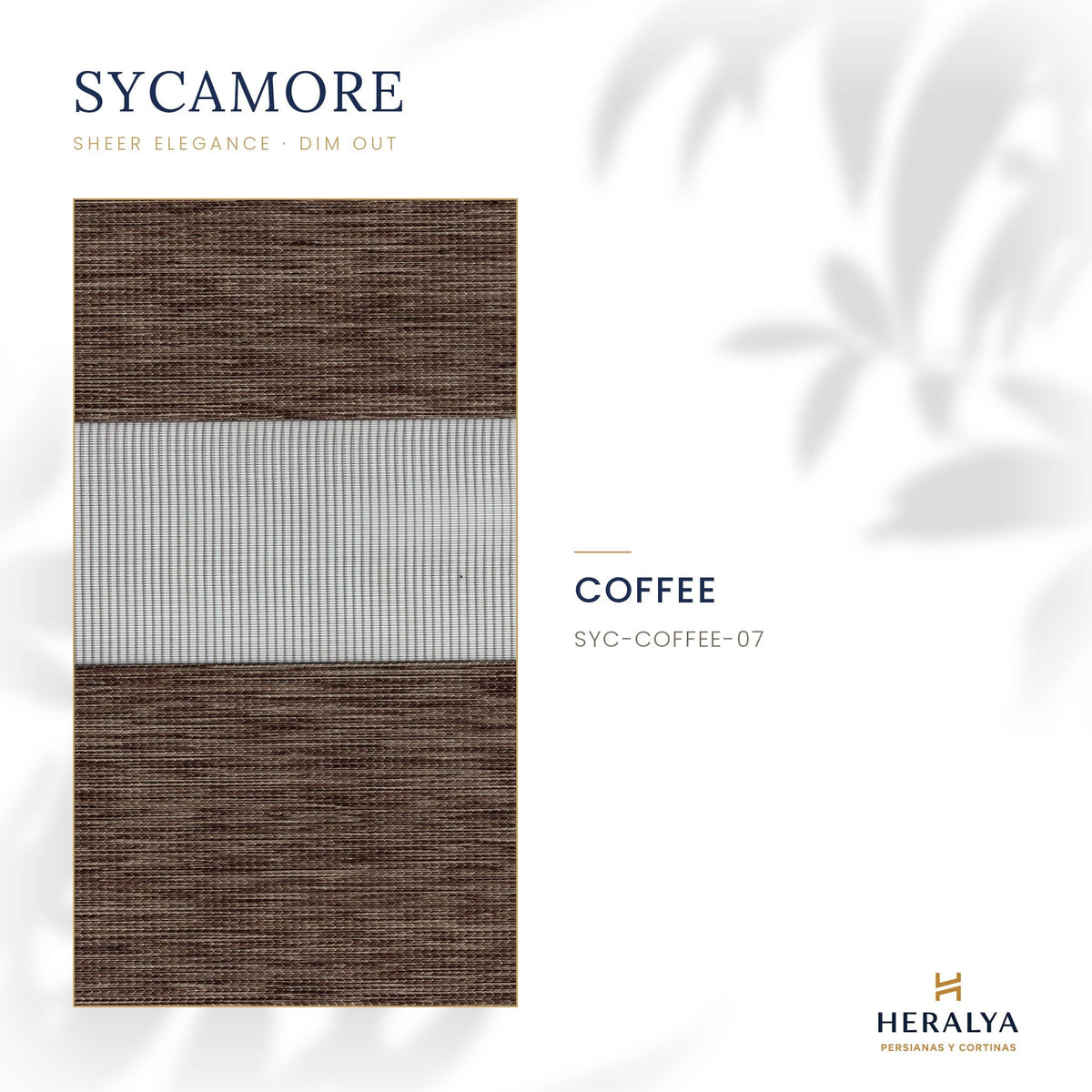 Persiana Sheer Elegance Dim Out Sycamore