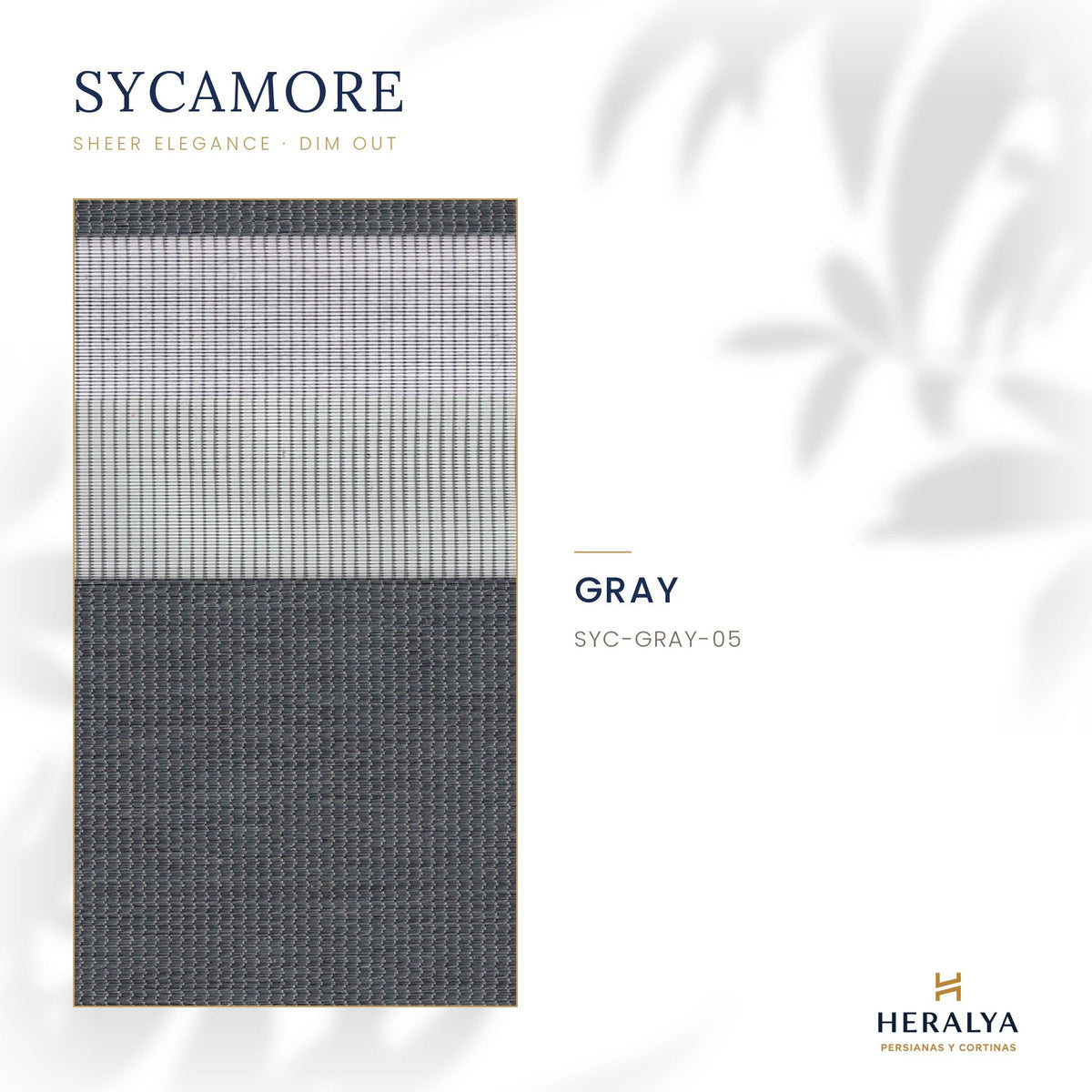 Persiana Sheer Elegance Dim Out Sycamore