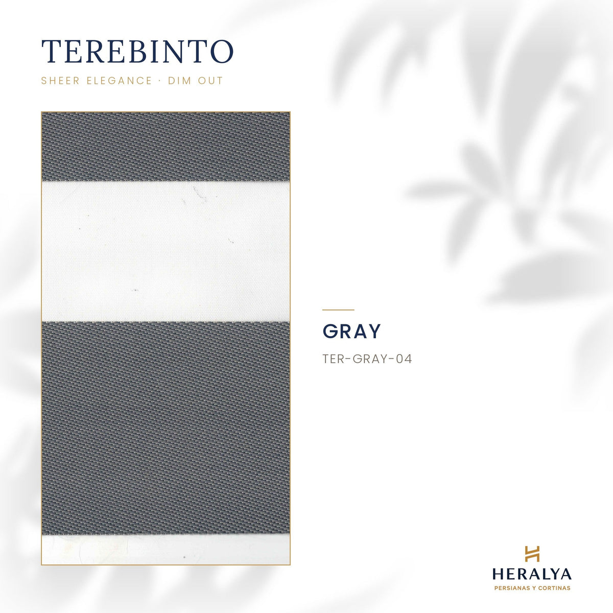 Persiana Sheer Elegance Dim Out Terebinto